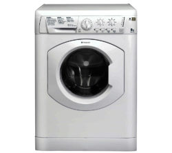HOTPOINT  HE8L493P Washing Machine - White